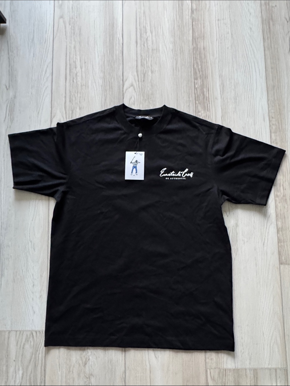 Essential Logo Short Sleeve Tee - Black